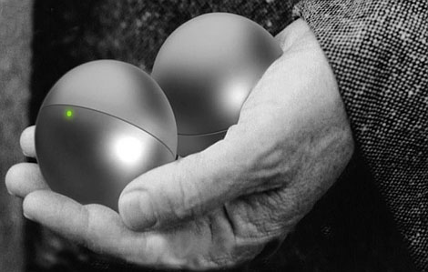 中国健身球启发环保电池充电器