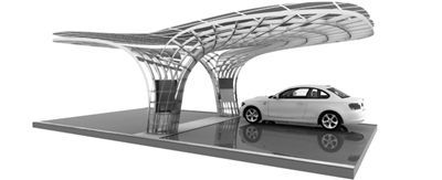 充电凉亭“天来电”