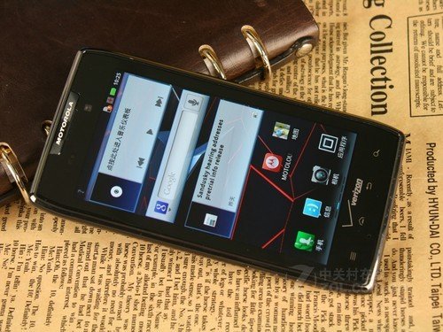 摩托罗拉 XT910 黑色 外观图 