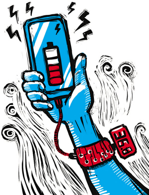 现在越来越多的智能大屏幕手机需要每天充电。体温充电器利用人体温度转化为电能，这样能随时随地提供手机充电，而且非常经济环保。