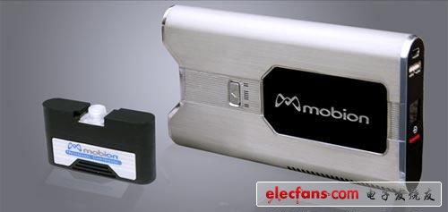 . Mobion微型燃料电池充电器，USB连接充电设备，可以供电25小时，可为单个设备充电10次